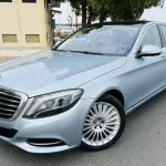 MERCEDES BENZ S550L SKYBLUE MODEL 2014 5 BUTTONS CHAUFFEUR EDITION 95000 KILOMETERS DONE FRESH JAPAN IMPORT - Thumbnail 1