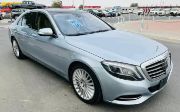 MERCEDES BENZ S550L SKYBLUE MODEL 2014 5 BUTTONS CHAUFFEUR EDITION 95000 KILOMETERS DONE FRESH JAPAN IMPORT