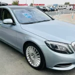 MERCEDES BENZ S550L SKYBLUE MODEL 2014 5 BUTTONS CHAUFFEUR EDITION 95000 KILOMETERS DONE FRESH JAPAN IMPORT - Thumbnail 2
