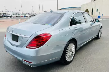 MERCEDES BENZ S550L SKYBLUE MODEL 2014 5 BUTTONS CHAUFFEUR EDITION 95000 KILOMETERS DONE FRESH JAPAN IMPORT