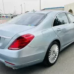 MERCEDES BENZ S550L SKYBLUE MODEL 2014 5 BUTTONS CHAUFFEUR EDITION 95000 KILOMETERS DONE FRESH JAPAN IMPORT - Thumbnail 3