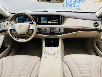 MERCEDES BENZ S550L SKYBLUE MODEL 2014 5 BUTTONS CHAUFFEUR EDITION 95000 KILOMETERS DONE FRESH JAPAN IMPORT