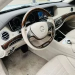 MERCEDES BENZ S550L SKYBLUE MODEL 2014 5 BUTTONS CHAUFFEUR EDITION 95000 KILOMETERS DONE FRESH JAPAN IMPORT - Thumbnail 12