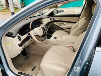 MERCEDES BENZ S550L SKYBLUE MODEL 2014 5 BUTTONS CHAUFFEUR EDITION 95000 KILOMETERS DONE FRESH JAPAN IMPORT