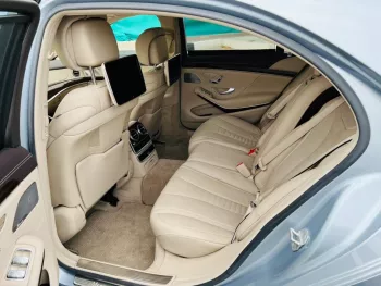 MERCEDES BENZ S550L SKYBLUE MODEL 2014 5 BUTTONS CHAUFFEUR EDITION 95000 KILOMETERS DONE FRESH JAPAN IMPORT