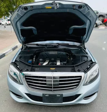MERCEDES BENZ S550L SKYBLUE MODEL 2014 5 BUTTONS CHAUFFEUR EDITION 95000 KILOMETERS DONE FRESH JAPAN IMPORT