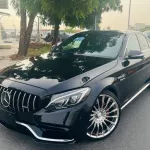 GRADE 4.5B MERCEDES BENZ C200 2016 V4 WITH C63AMG KIT ONLY 41000 KILOMETERS FRESH JAPAN IMPORT - Thumbnail 1