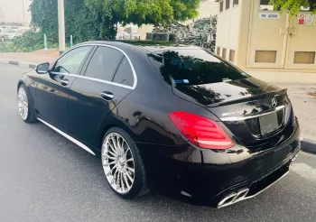 GRADE 4.5B MERCEDES BENZ C200 2016 V4 WITH C63AMG KIT ONLY 41000 KILOMETERS FRESH JAPAN IMPORT