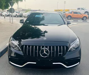 GRADE 4.5B MERCEDES BENZ C200 2016 V4 WITH C63AMG KIT ONLY 41000 KILOMETERS FRESH JAPAN IMPORT