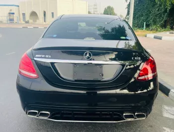 GRADE 4.5B MERCEDES BENZ C200 2016 V4 WITH C63AMG KIT ONLY 41000 KILOMETERS FRESH JAPAN IMPORT