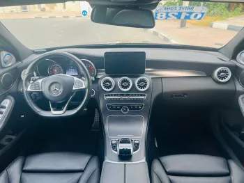 GRADE 4.5B MERCEDES BENZ C200 2016 V4 WITH C63AMG KIT ONLY 41000 KILOMETERS FRESH JAPAN IMPORT