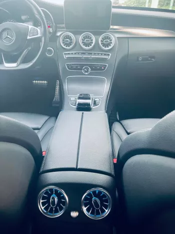 GRADE 4.5B MERCEDES BENZ C200 2016 V4 WITH C63AMG KIT ONLY 41000 KILOMETERS FRESH JAPAN IMPORT