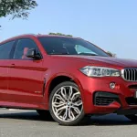 BMW X6 50i Luxury Red Color 2016 - Thumbnail 1