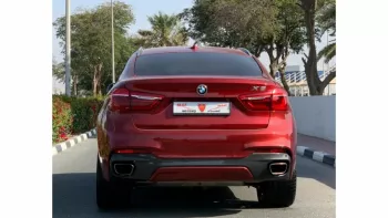 BMW X6 50i Luxury Red Color 2016