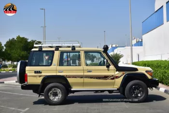 2022 MODEL TOYOTA LAND CRUISER  76 HARDTOP LX LIMITED V8 4.5L TURBO DIESEL  MANUAL TRANSMISION - 70TH ANNIVERSARY EDITION