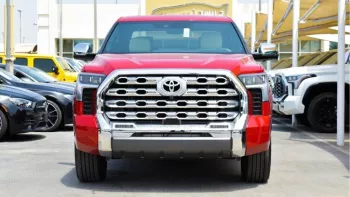 TOYOTA Tundra 1794 Red Inside White Model 2022.