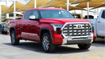 TOYOTA Tundra 1794 Red Inside White Model 2022.