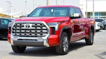 TOYOTA Tundra 1794 Red Inside White Model 2022.