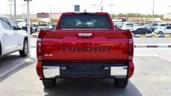 TOYOTA Tundra 1794 Red Inside White Model 2022.