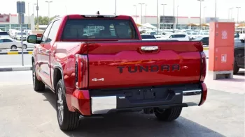 TOYOTA Tundra 1794 Red Inside White Model 2022.