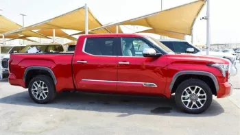 TOYOTA Tundra 1794 Red Inside White Model 2022.