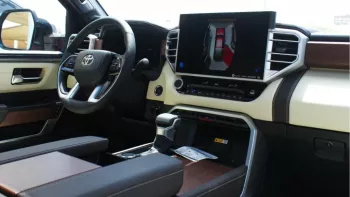 TOYOTA Tundra 1794 Red Inside White Model 2022.