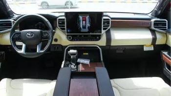 TOYOTA Tundra 1794 Red Inside White Model 2022.