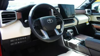 TOYOTA Tundra 1794 Red Inside White Model 2022.
