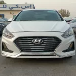 HYUNDAI SONATA 2019 WHITE 25250KM 2.4L USA / EXPORT ONLY - Thumbnail 1