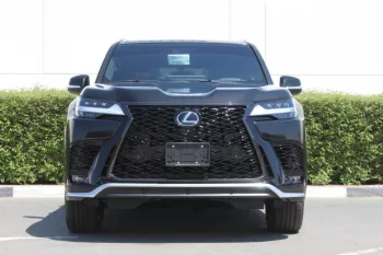 LEXUS LX 600 F SPORT PETROL 3.5L BLACK 5 SEATER 2023