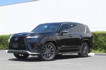 LEXUS LX 600 F SPORT PETROL 3.5L BLACK 5 SEATER 2023
