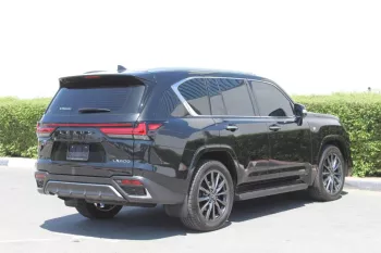 LEXUS LX 600 F SPORT PETROL 3.5L BLACK 5 SEATER 2023