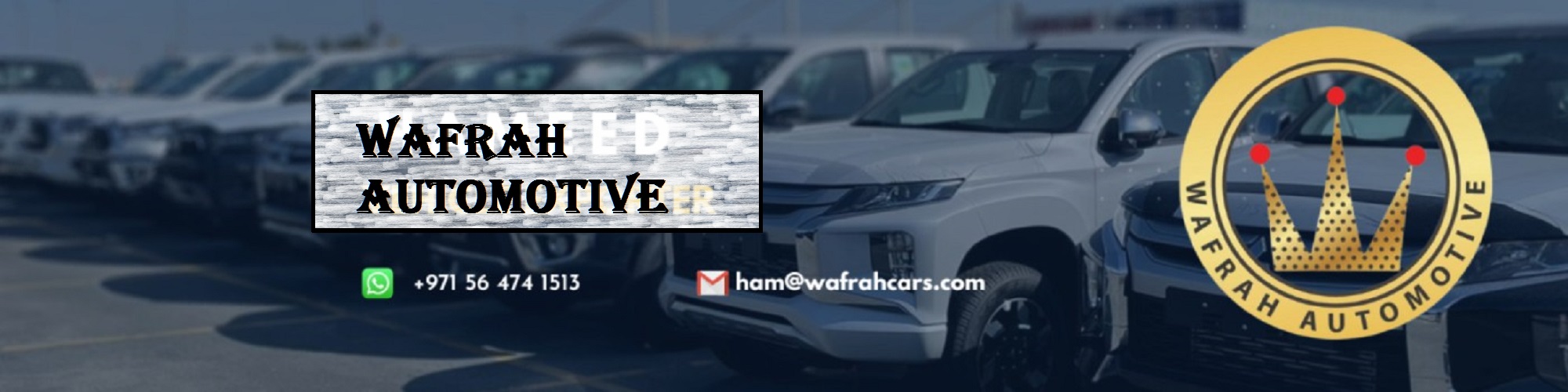 WAFRAH AUTOMOTIVE dealership logo