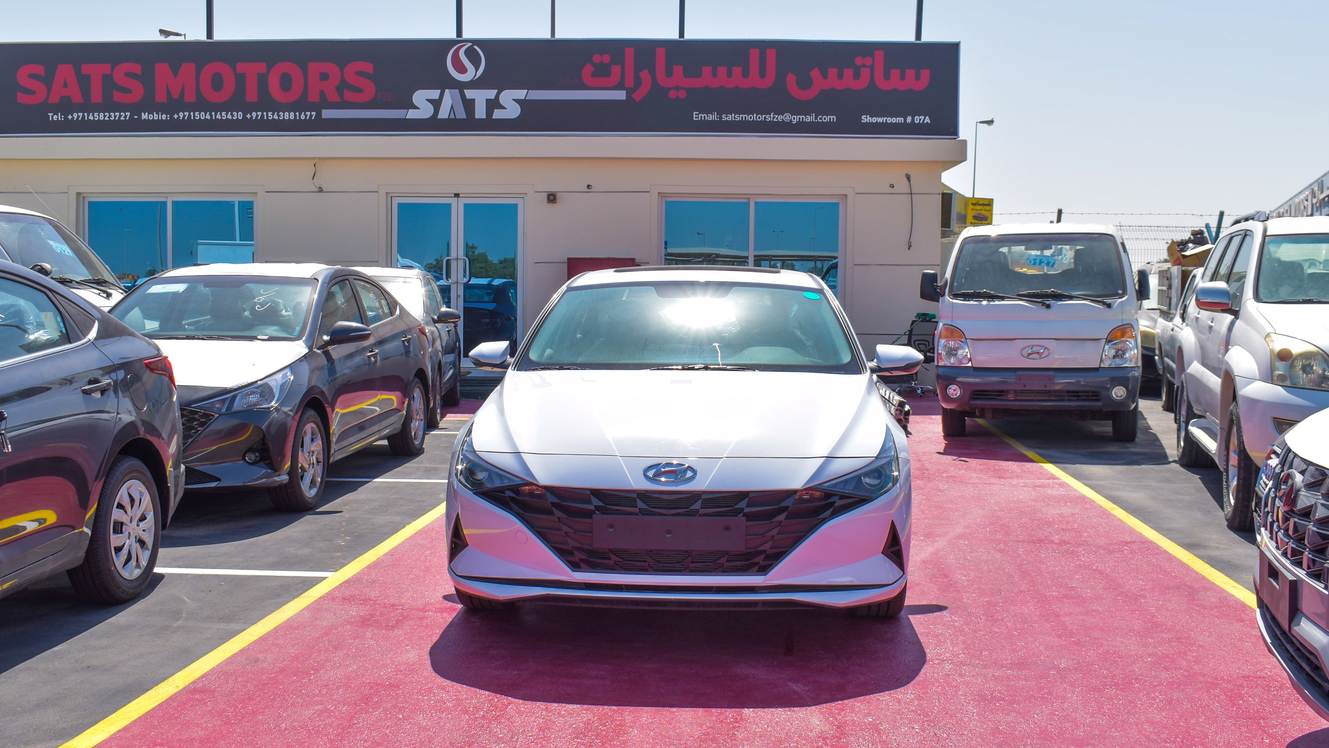 Sats Motors dealership logo