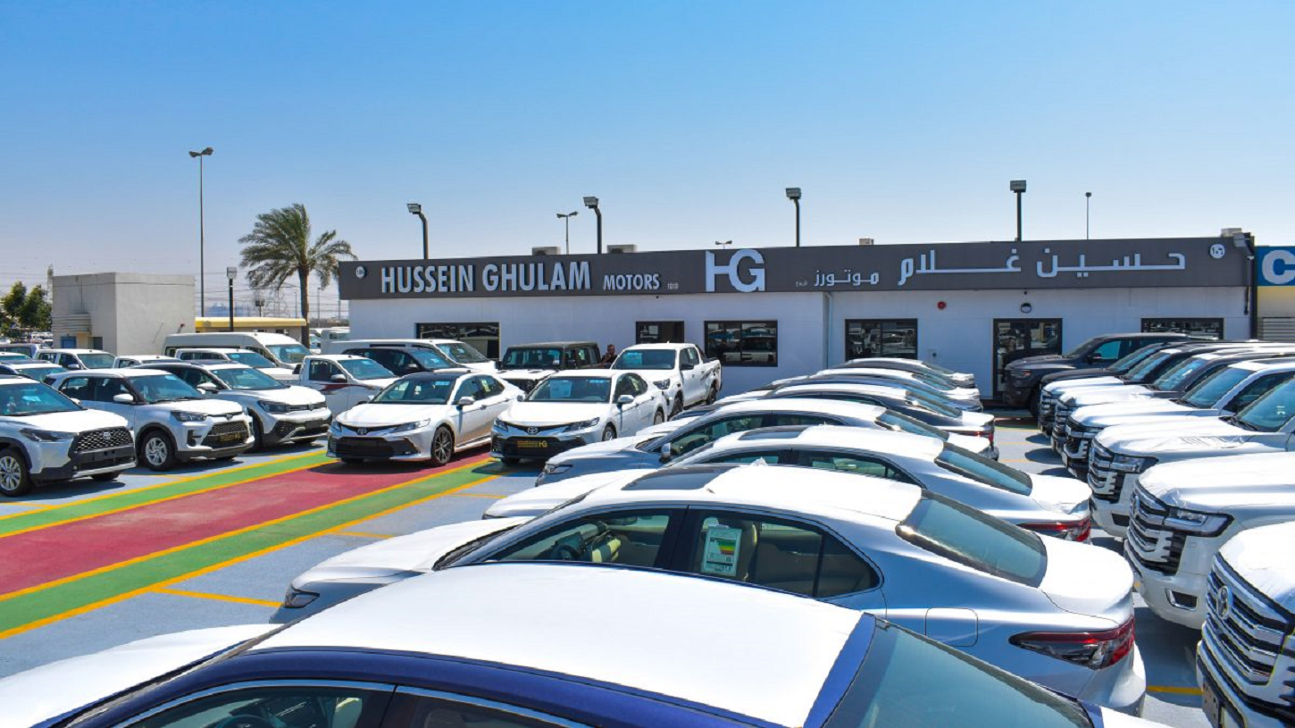 Hussein Ghulam Motors FZCO dealership logo