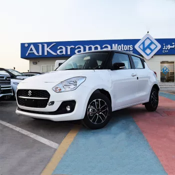 Suzuki Swift 1.2Ltr. A/T Mid Option - 2023 Model Year White Color
