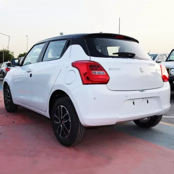 Suzuki Swift 1.2Ltr. A/T Mid Option - 2023 Model Year White Color