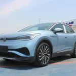 volkswagen ID.4 X Pro electric rwd 2022 blue - Thumbnail 3