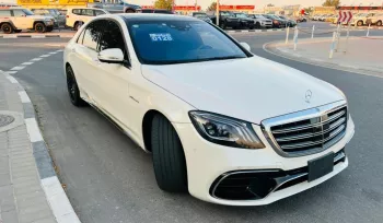 GRADE 4.5A S560L 2018 S65 AMG KIT KCHAUFFEUR EDITION ONLY 48000 KILOMETERS DONE FRESH JAPAN IMPORT
