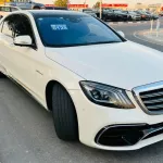 GRADE 4.5A S560L 2018 S65 AMG KIT KCHAUFFEUR EDITION ONLY 48000 KILOMETERS DONE FRESH JAPAN IMPORT - Thumbnail 2