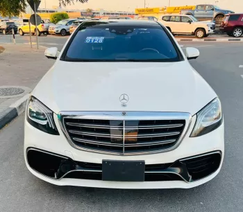 GRADE 4.5A S560L 2018 S65 AMG KIT KCHAUFFEUR EDITION ONLY 48000 KILOMETERS DONE FRESH JAPAN IMPORT