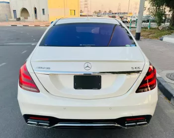 GRADE 4.5A S560L 2018 S65 AMG KIT KCHAUFFEUR EDITION ONLY 48000 KILOMETERS DONE FRESH JAPAN IMPORT