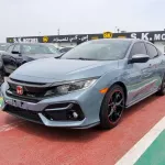 HONDA CIVIC SPORTS 1.5L 4CYL PETROL 2021 GRAY 48393KM - Thumbnail 2