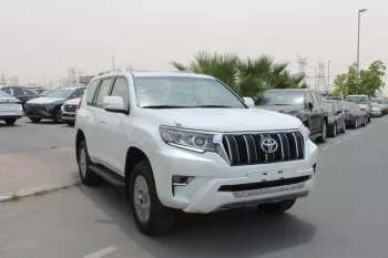 TOYOTA PRADO 2.7L PETROL SUV 4WD 2023 WHITE