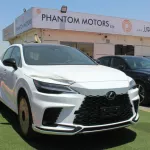 New Lexus 2023 Rx500h (F-sport ), 2.4L turbo hybrid white color - Thumbnail 1