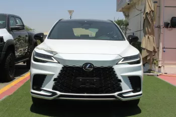New Lexus 2023 Rx500h (F-sport ), 2.4L turbo hybrid white color