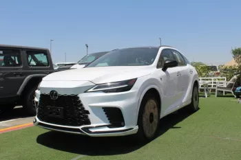 New Lexus 2023 Rx500h (F-sport ), 2.4L turbo hybrid white color