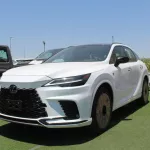 New Lexus 2023 Rx500h (F-sport ), 2.4L turbo hybrid white color - Thumbnail 3
