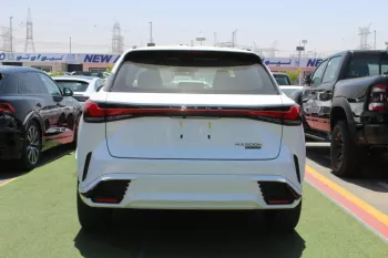 New Lexus 2023 Rx500h (F-sport ), 2.4L turbo hybrid white color