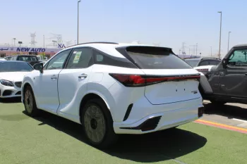 New Lexus 2023 Rx500h (F-sport ), 2.4L turbo hybrid white color